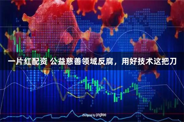 一片红配资 公益慈善领域反腐，用好技术这把刀