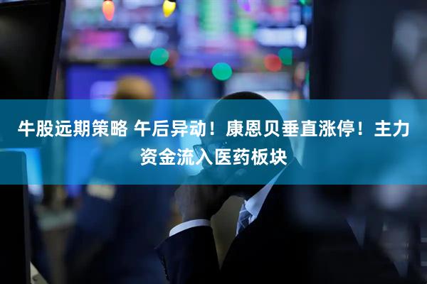 牛股远期策略 午后异动！康恩贝垂直涨停！主力资金流入医药板块